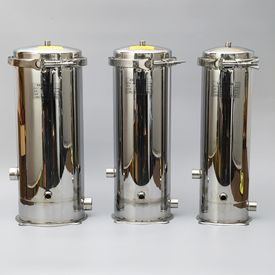 Stainless Steel Security Filter Bag Filter Housing Multi Cartridge Filter Housing