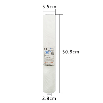 2021 Durable Domestic QQQ-005 20 Inch pp Cotton Filter element for Seawater Desalination Industry