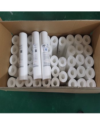 PP Spin Filter Water Filter Cartridge Price 20 Inch Pre Sedimentation Cartridge 20x4.5 Large Household RO System Machine