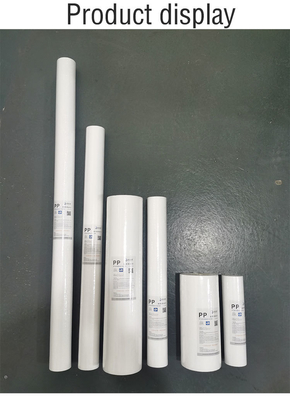 5 Microns 20 Inch Sediment Melt Blown pp Filter Cartridge Sediment Water Cartridges PP Spun Filters